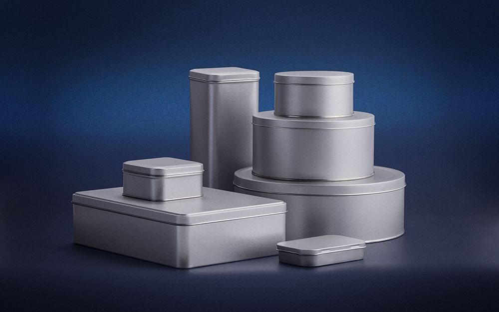 Коробка Pragmax S, круглая, серебристая — изображение 7