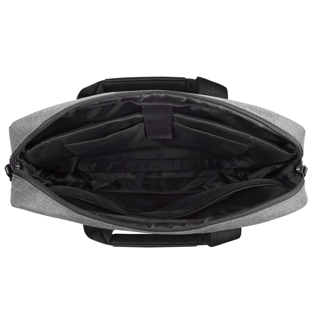 Сумка для ноутбука The First, серая — изображение 6