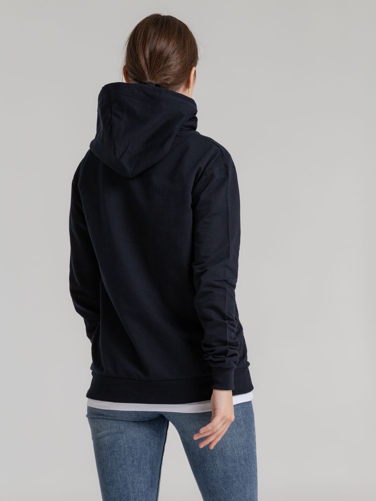 Толстовка с капюшоном Unit Kirenga, темно-синяя — изображение 9