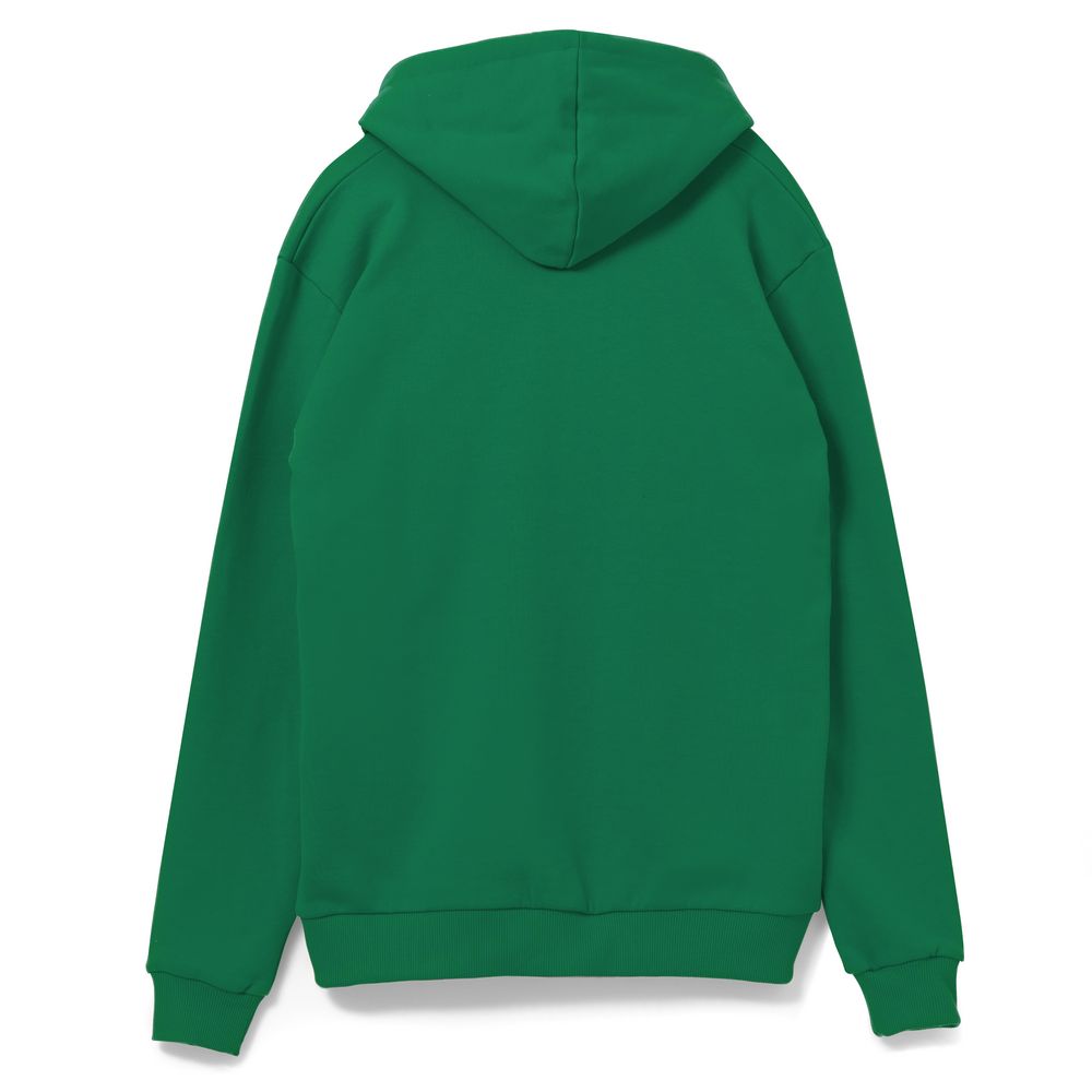 Толстовка на молнии с капюшоном Siverga 2.0, зеленая — изображение 3