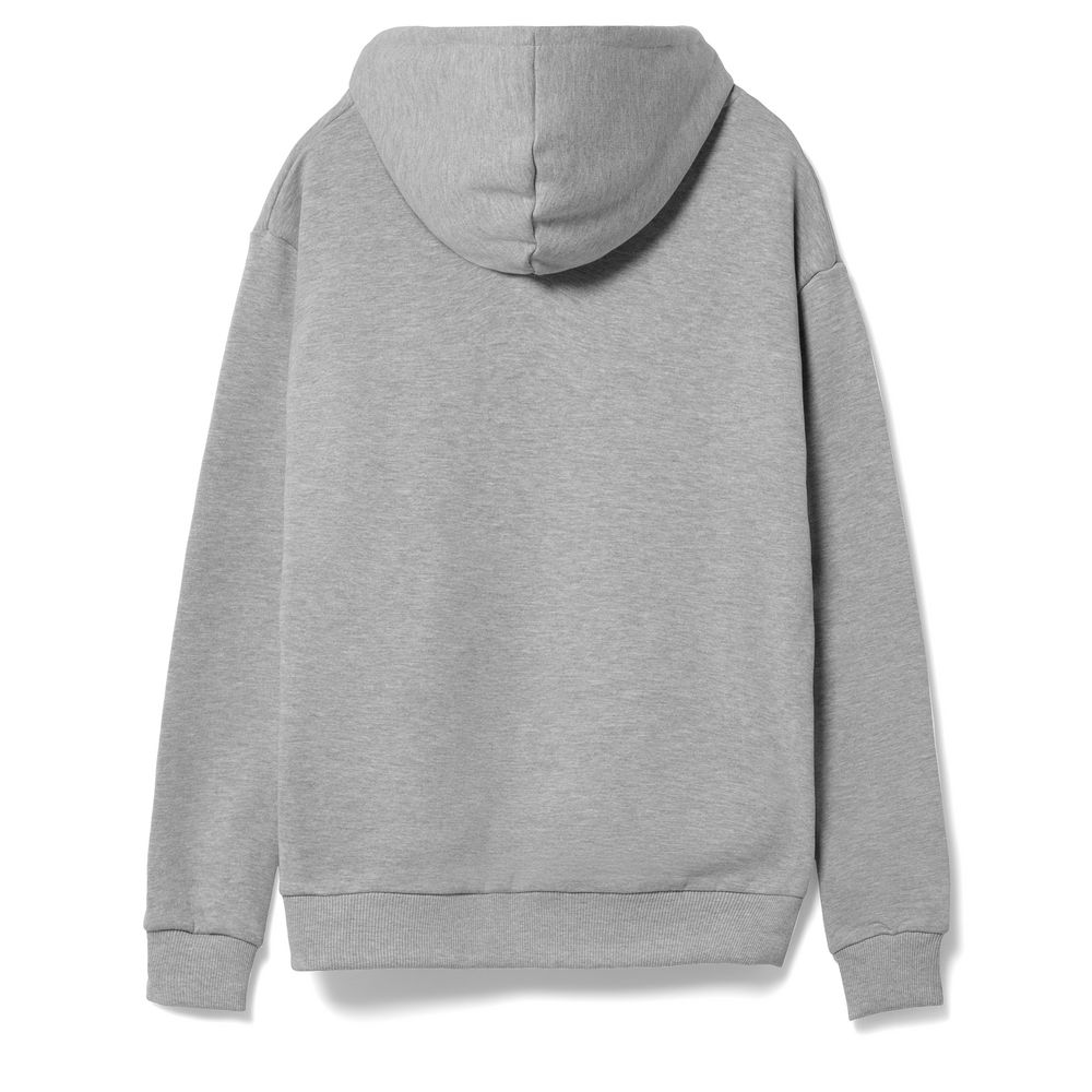 Толстовка с капюшоном Unit Kirenga Heavy, серый меланж — изображение 3