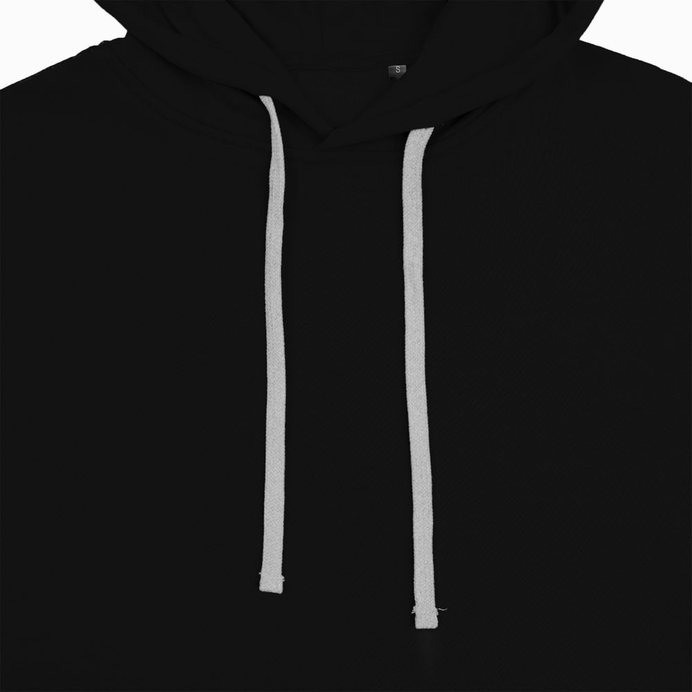 Толстовка с капюшоном Unit Kirenga Heavy, черная — изображение 4