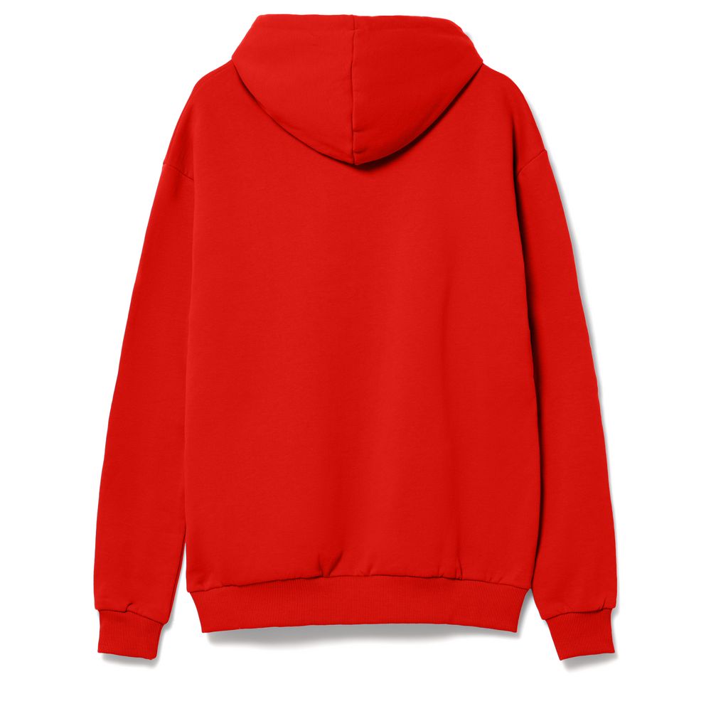 Толстовка с капюшоном Unit Kirenga Heavy, красная — изображение 3