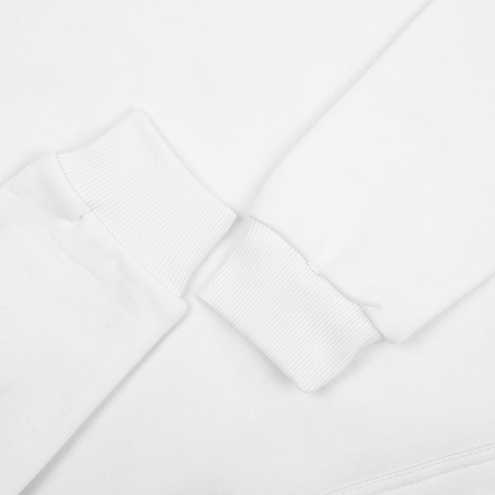 Толстовка с капюшоном Unit Kirenga Heavy, белая — изображение 5