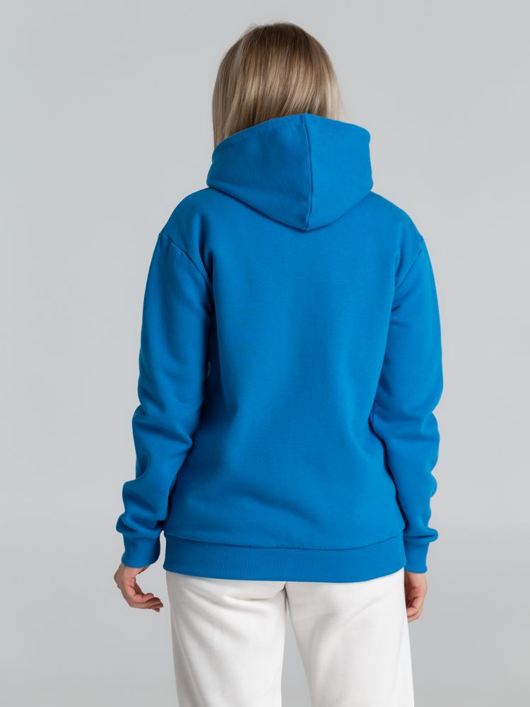 Толстовка на молнии с капюшоном Siverga Heavy 2.0, бирюзовая — изображение 11