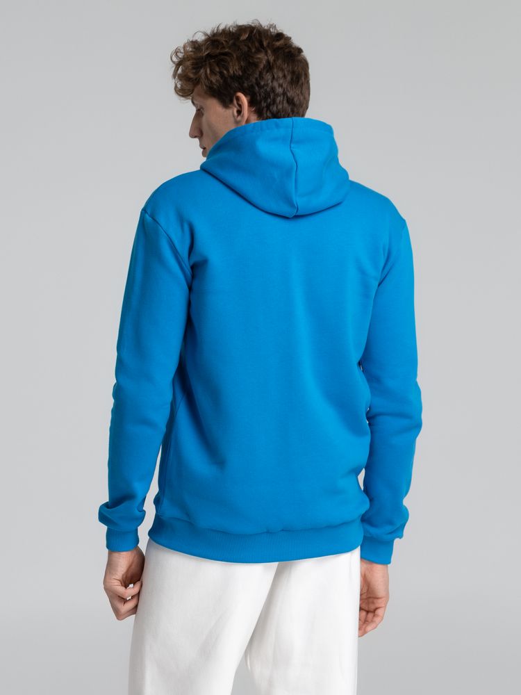 Толстовка на молнии с капюшоном Siverga Heavy 2.0, бирюзовая — изображение 8