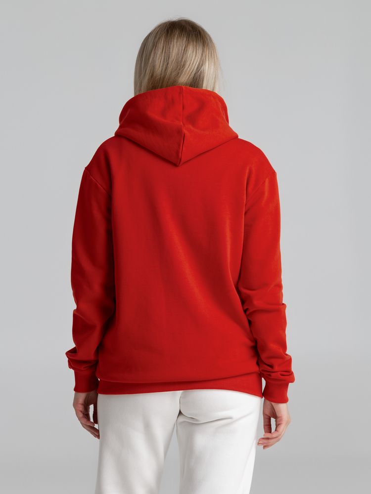 Толстовка на молнии с капюшоном Siverga Heavy 2.0, красная — изображение 12