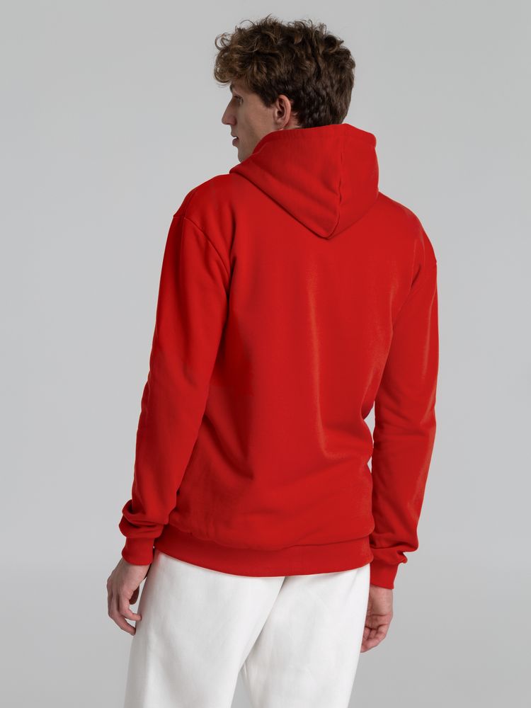 Толстовка на молнии с капюшоном Siverga Heavy 2.0, красная — изображение 8