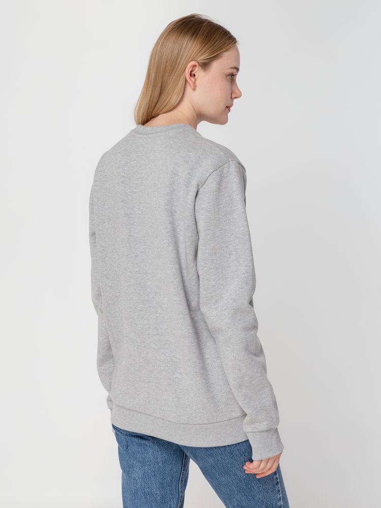 Толстовка Unit Toima Heavy, серый меланж — изображение 13