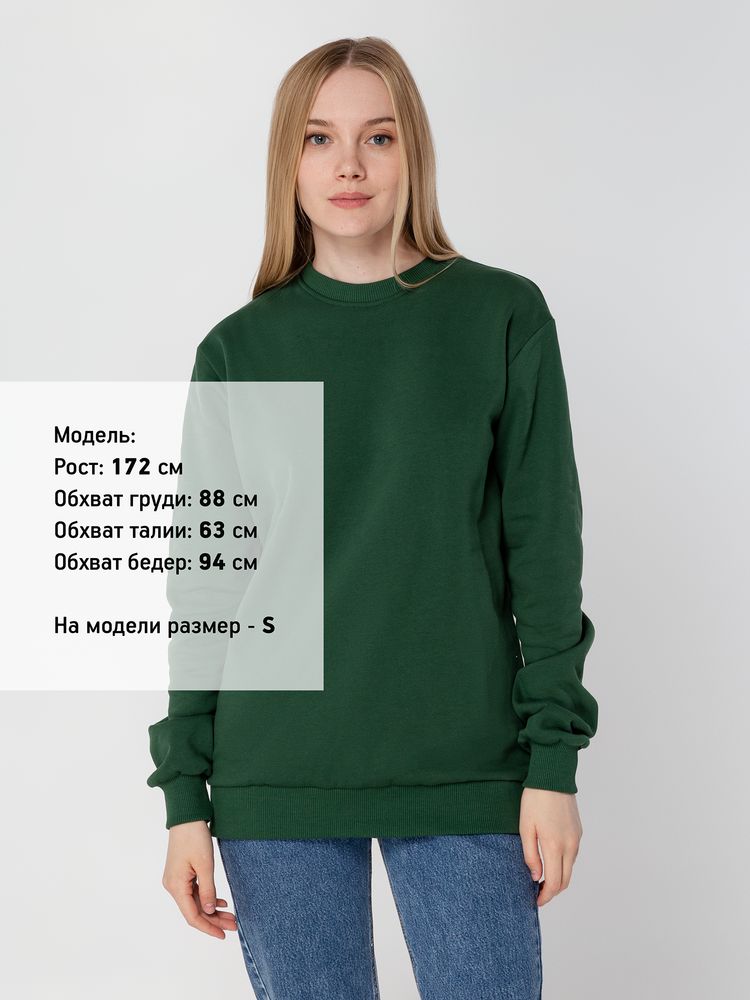 Свитшот Toima Heavy 2.0, темно-зеленый — изображение 7