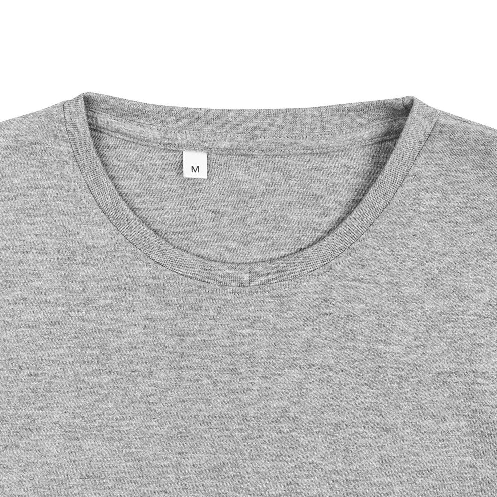 Футболка унисекс T-Bolka 180, серый меланж — изображение 4