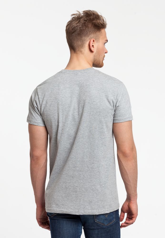 Футболка мужская «Подсознательность», серый меланж — изображение 6