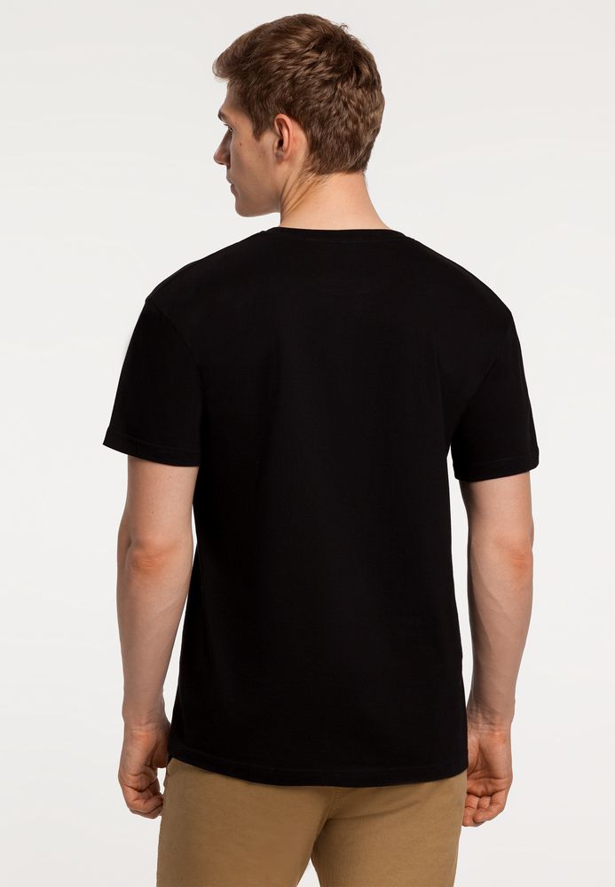 Футболка «По высшему разряду», черная — изображение 5