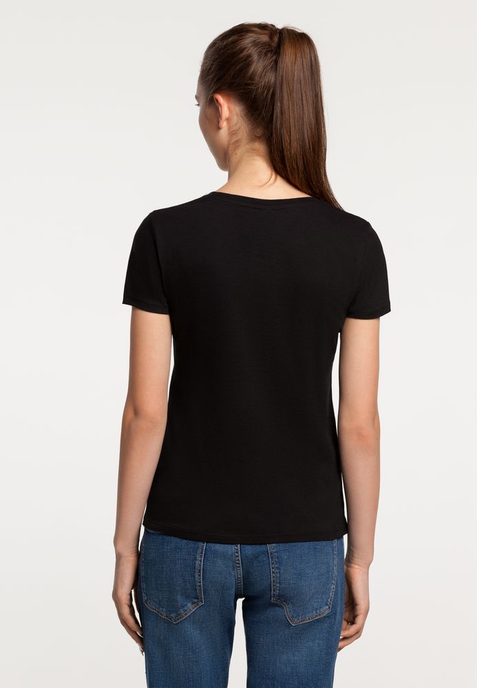 Футболка женская «Крокодилобегемоты», черная — изображение 5