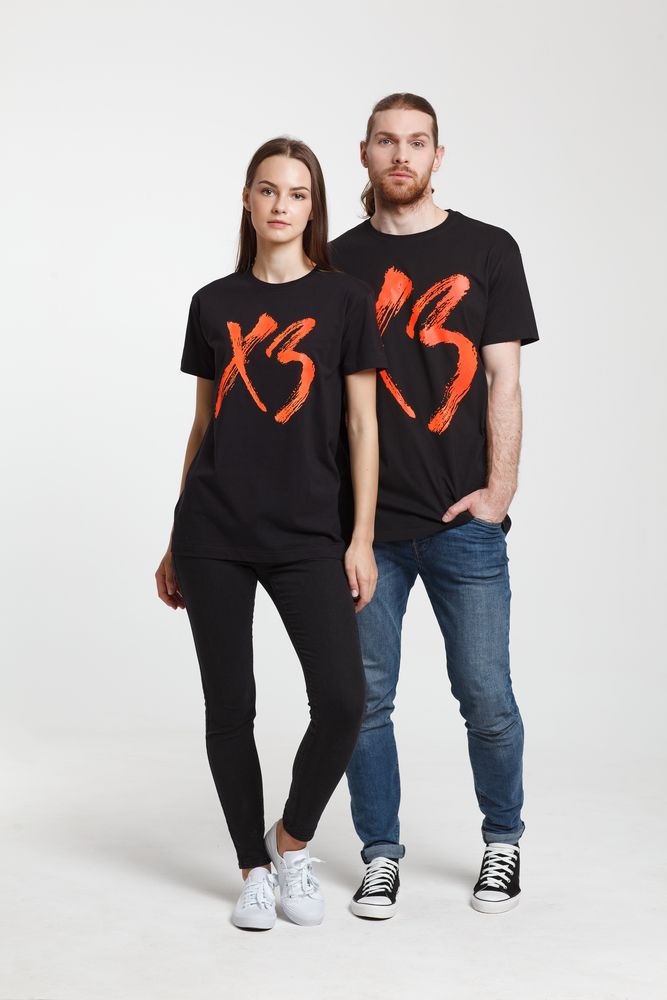 Футболка «ХЗ», черная — изображение 6