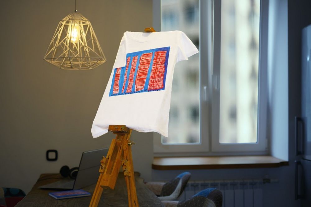 Блокнот «Небоскребы», в линейку, голубой — изображение 6