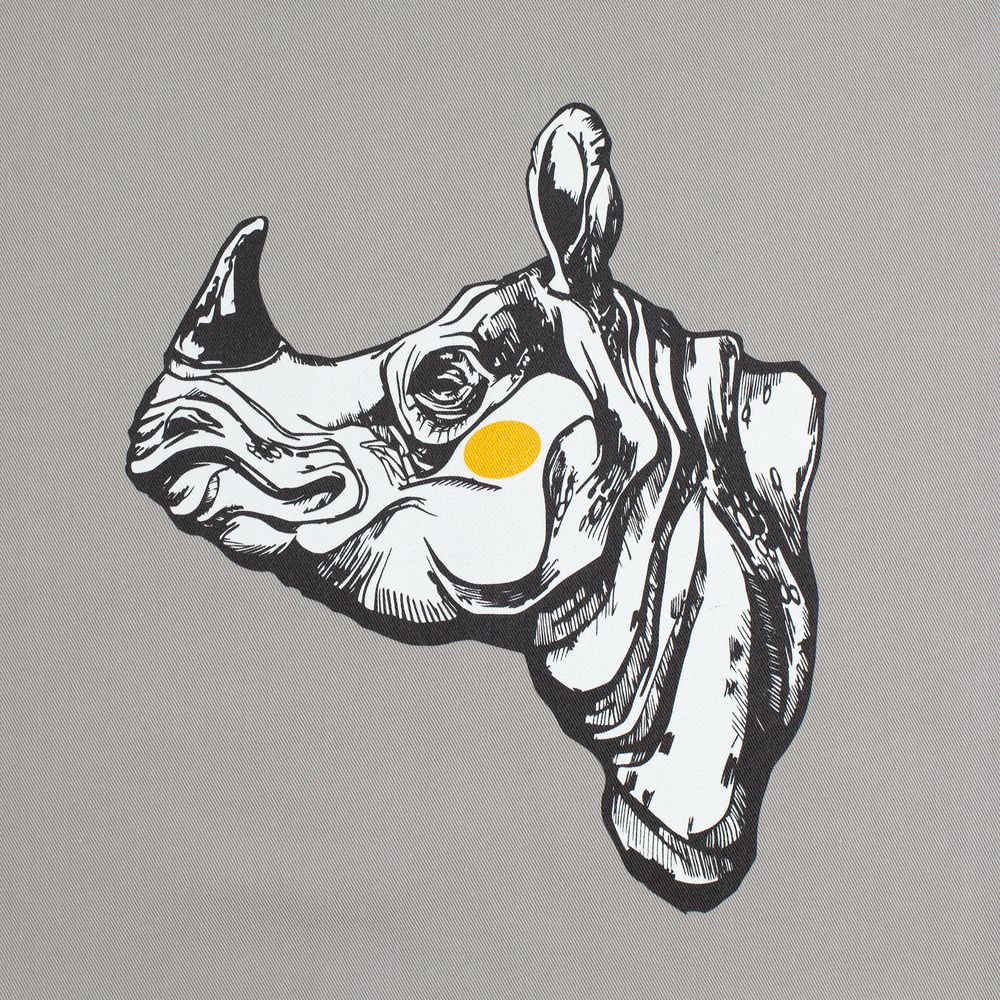 Холщовая сумка NosoRock, серая — изображение 4