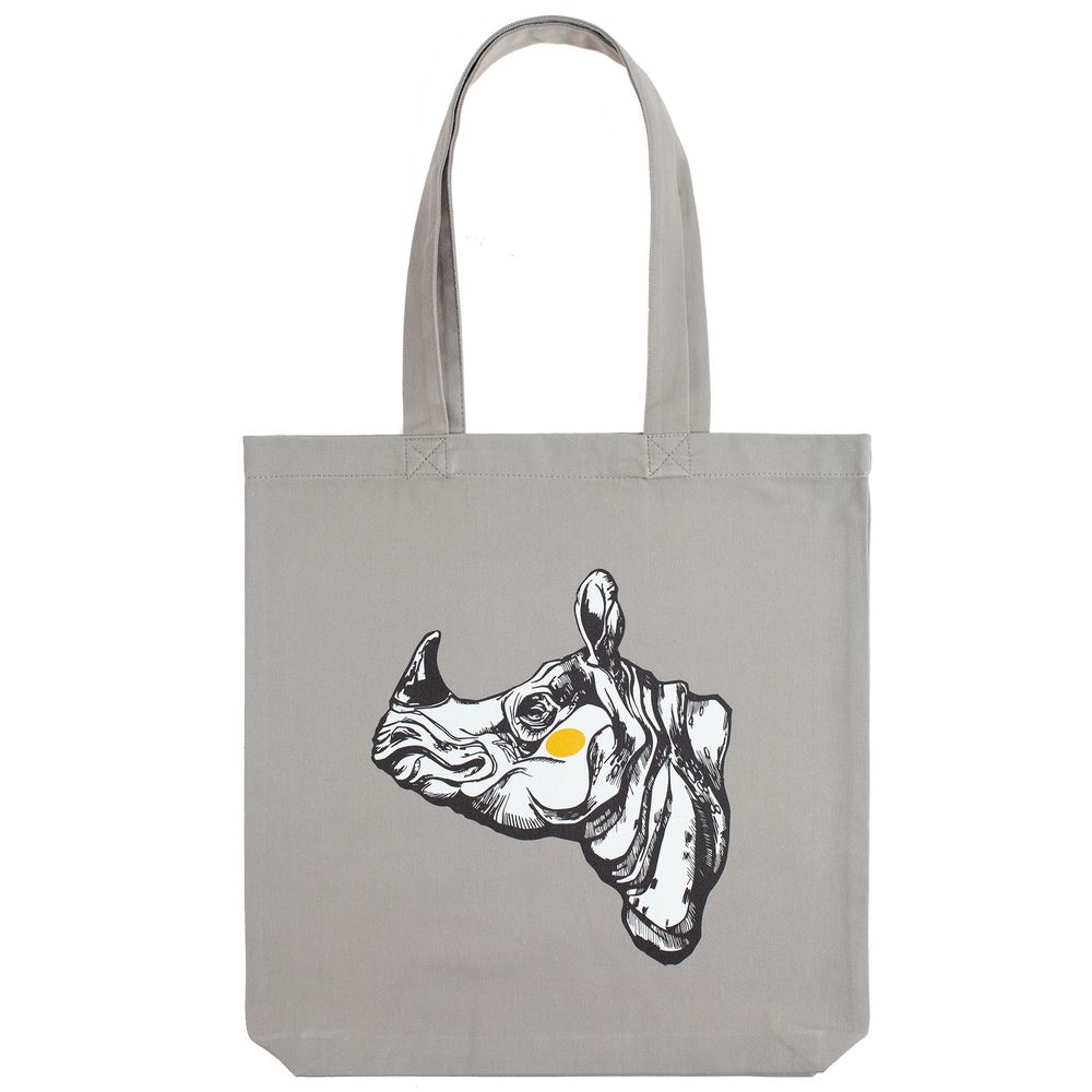 Холщовая сумка NosoRock, серая — изображение 3