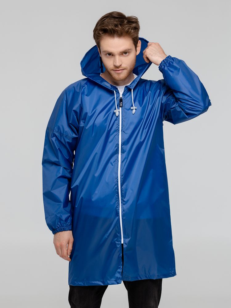Дождевик «Воплащение идеала», ярко-синий — изображение 3
