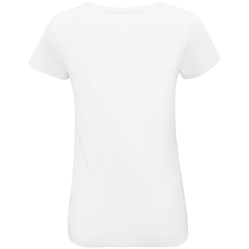 Футболка женская «Преступлю и накажу», белая — изображение 4