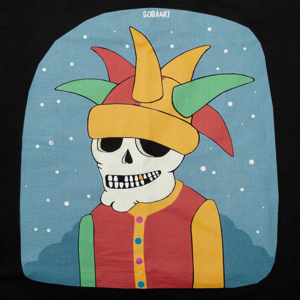 Футболка «Шут», черная — изображение 8