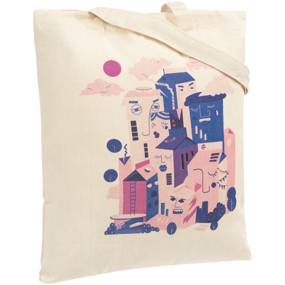Холщовая сумка «Йогуртбург», неокрашенная — изображение 3