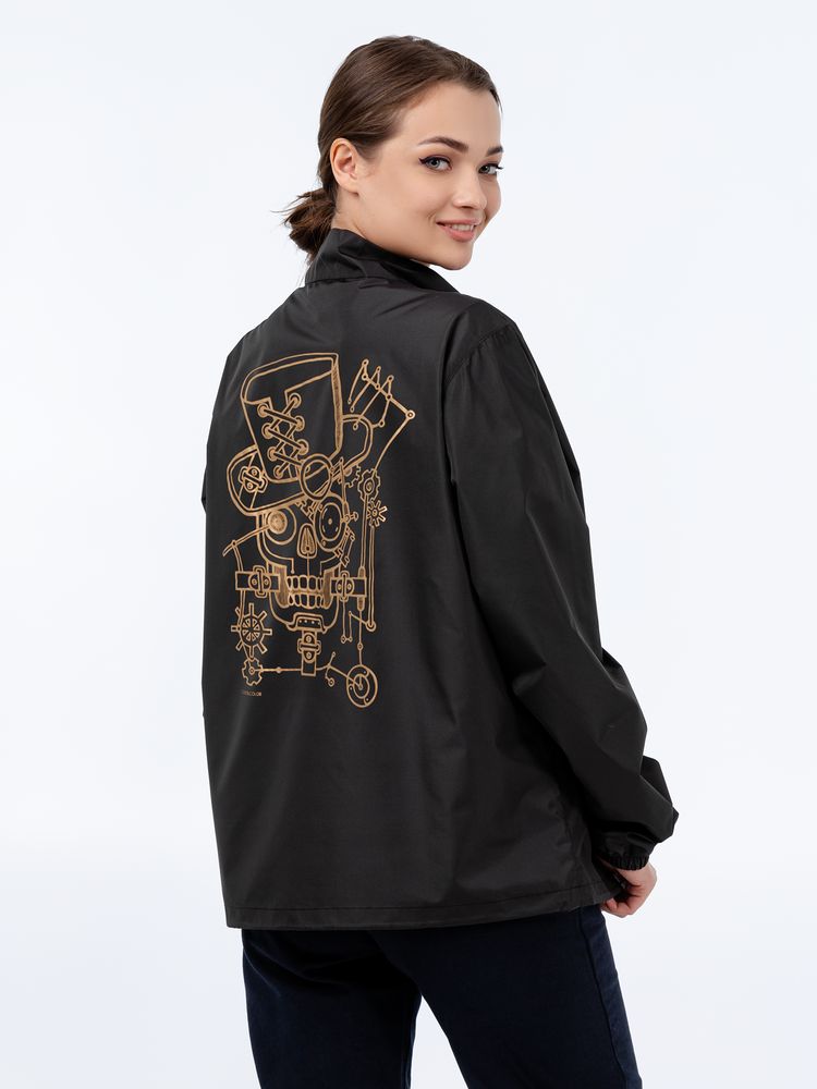 Ветровка John Steampunk, черная — изображение 5