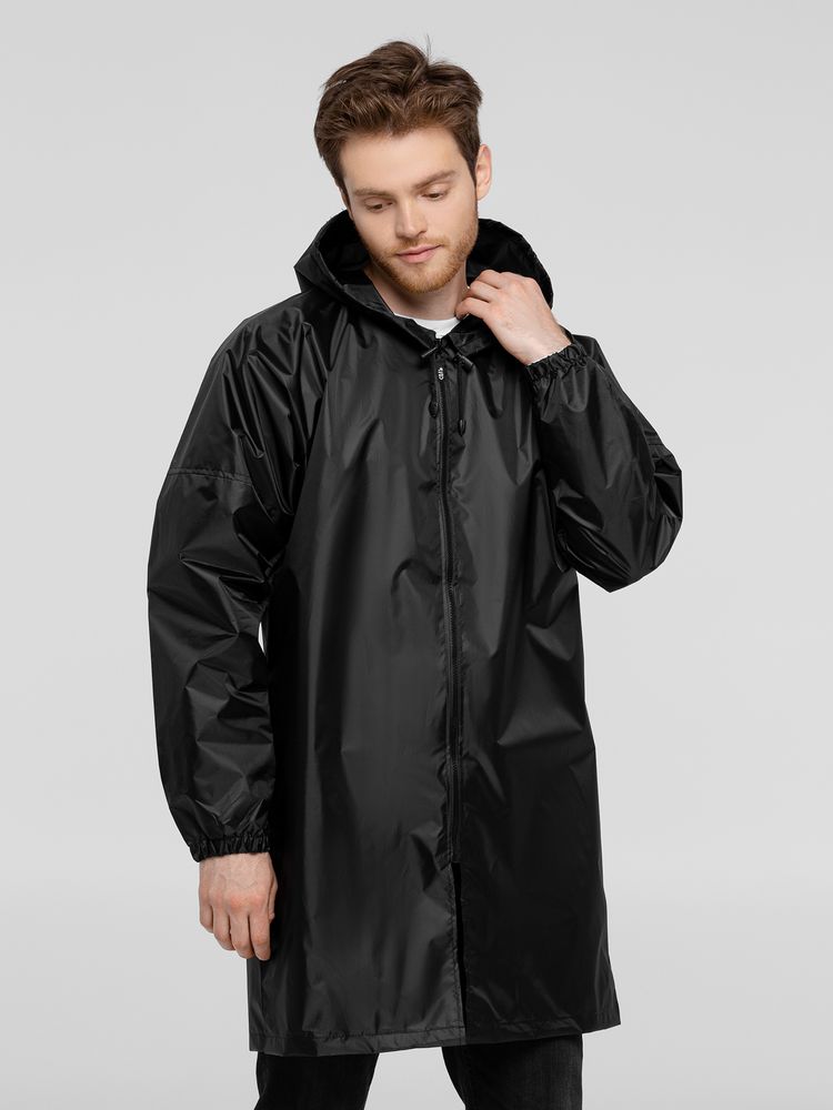 Дождевик «Сплавляюсь», черный — изображение 3