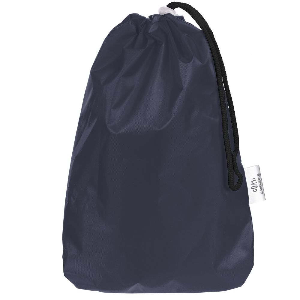 Дождевик «Сплавляюсь», темно-синий — изображение 8