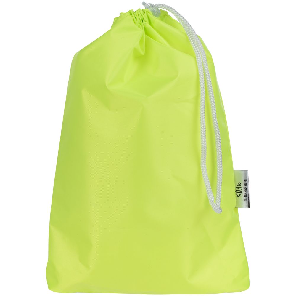 Дождевик «Воплащение всего», неоново-желтый — изображение 5