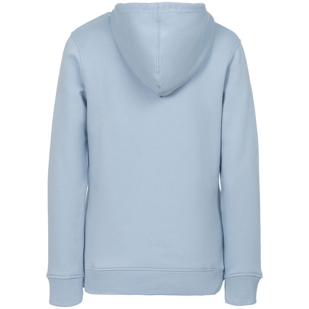 Худи с вышивкой женское Do Love, серо-голубое — изображение 3