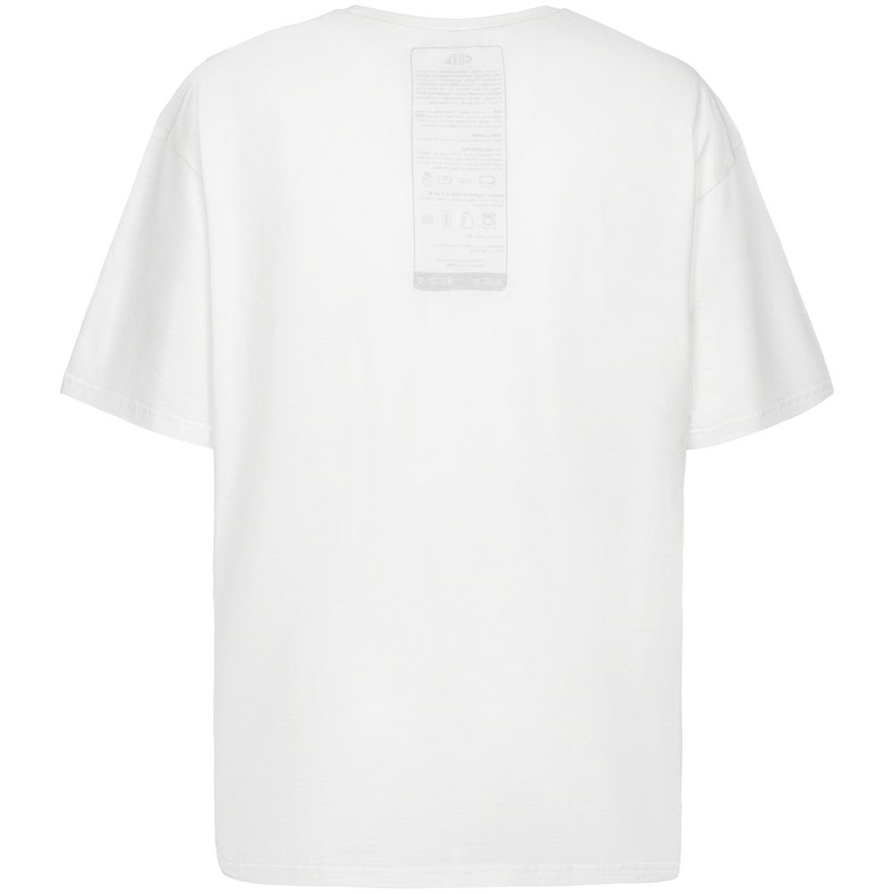 Футболка оверсайз «Чистая соль», молочно-белая — изображение 3