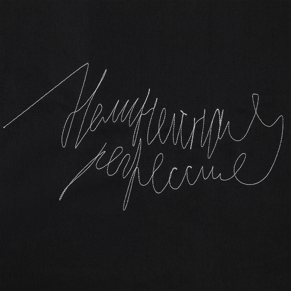 Холщовая сумка с вышивкой «Нелинейная регрессия», черная — изображение 5