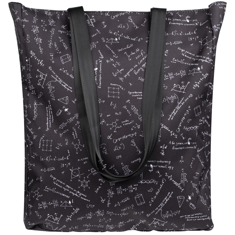 Сумка для покупок «Примерная», черная — изображение 3