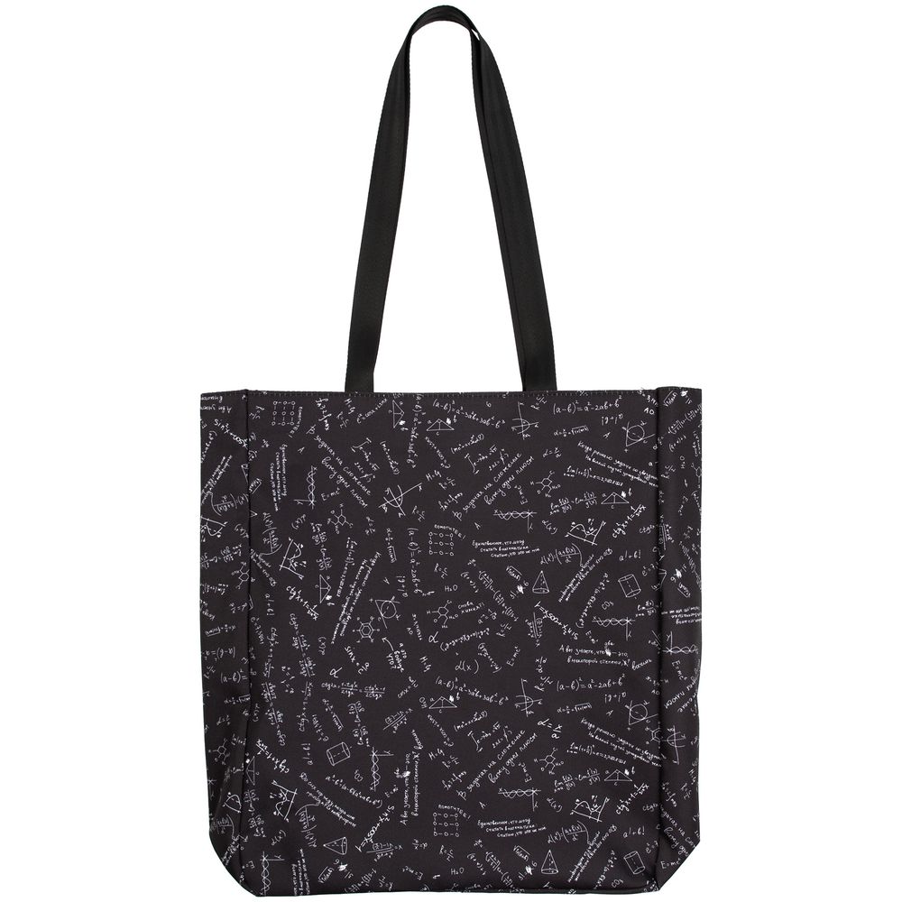 Сумка для покупок «Примерная», черная — изображение 4