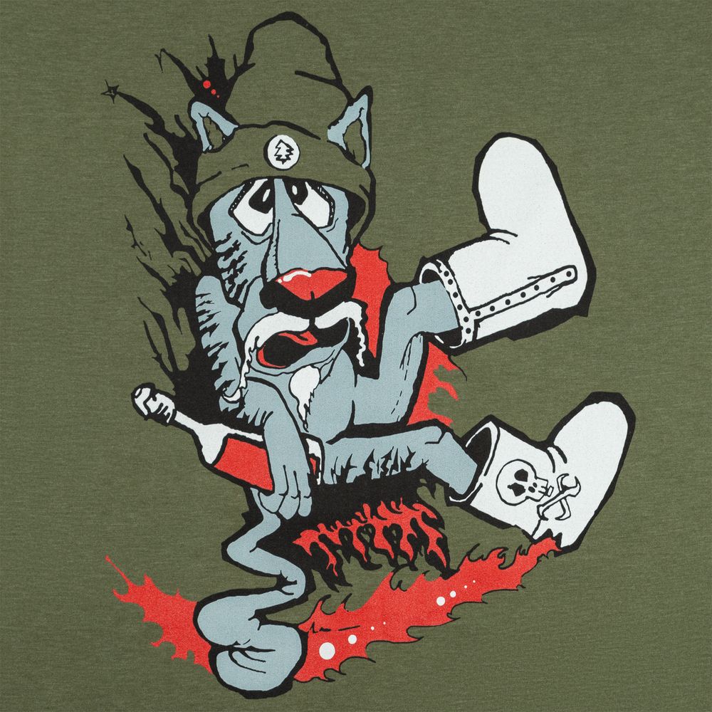 Футболка мужская «Ну, накати!», хаки — изображение 3