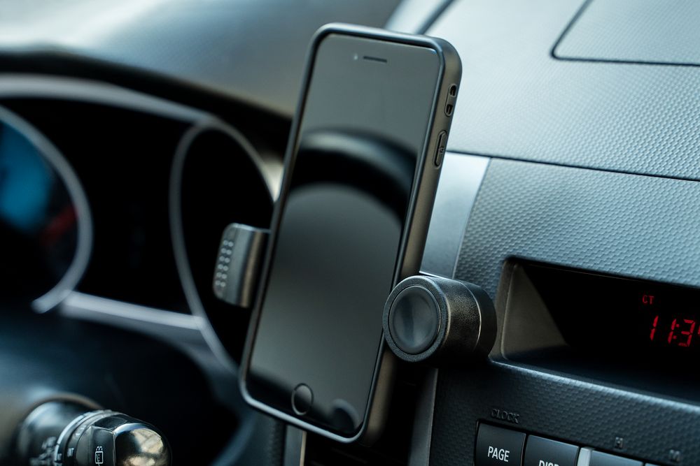 Держатель для телефона David Clinch, черный — изображение 7