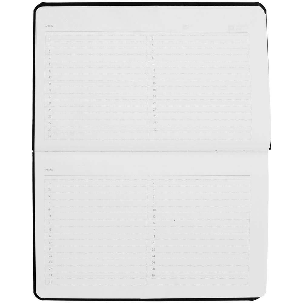 Еженедельник Urban, недатированный, черный — изображение 7