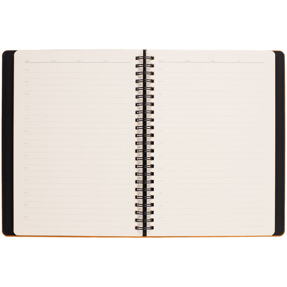 Ежедневник Spring Urban на заказ, недатированный, оранжевый — изображение 8