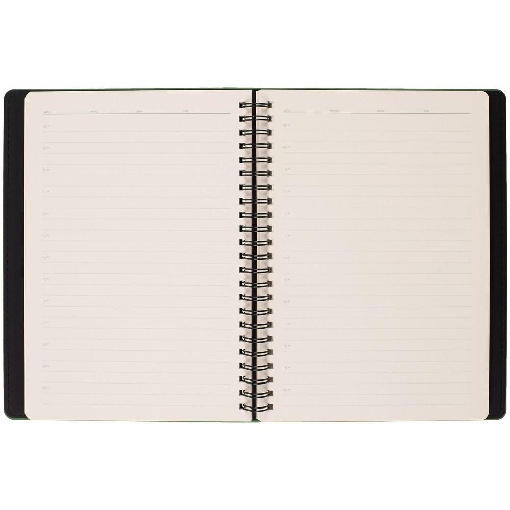 Ежедневник Spring Urban на заказ, недатированный, зеленый — изображение 8