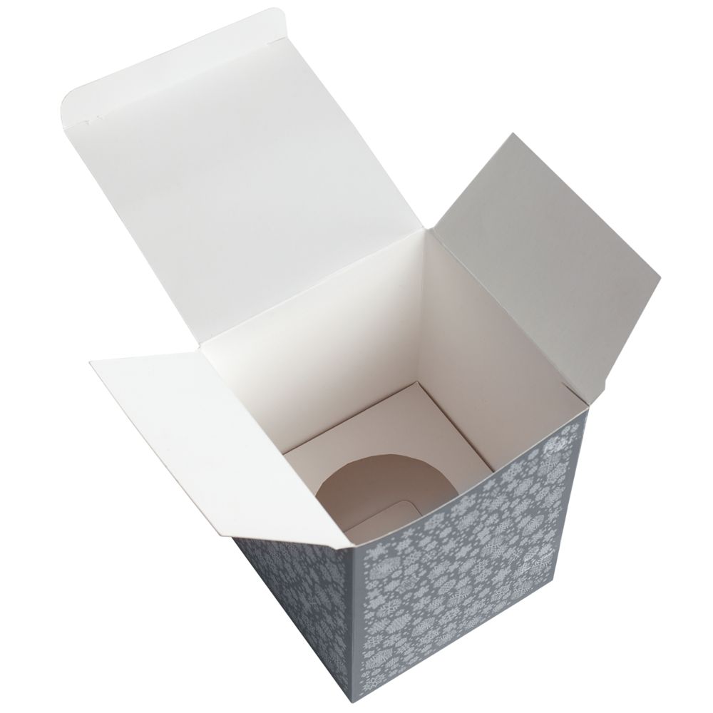 Елочный шар «Скандинавский узор», 8 см, красный — изображение 6