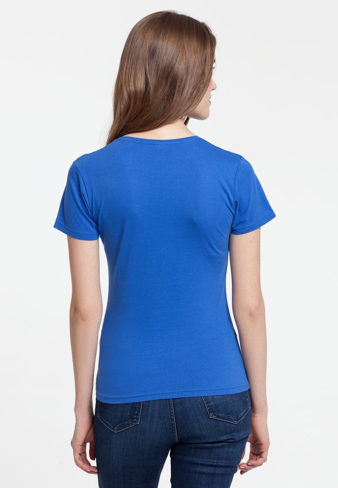 Футболка женская Beauty Sleep, ярко-синяя (royal) — изображение 7