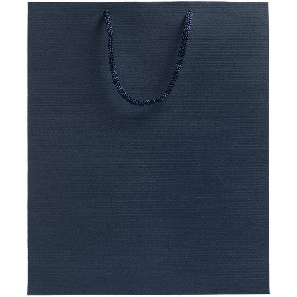 Пакет бумажный Wide, синий — изображение 3