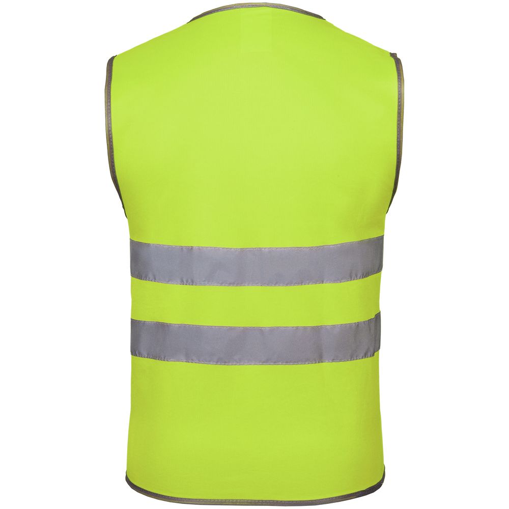 Сигнальный жилет СО-1 ТР, желтый флуоресцентный — изображение 4