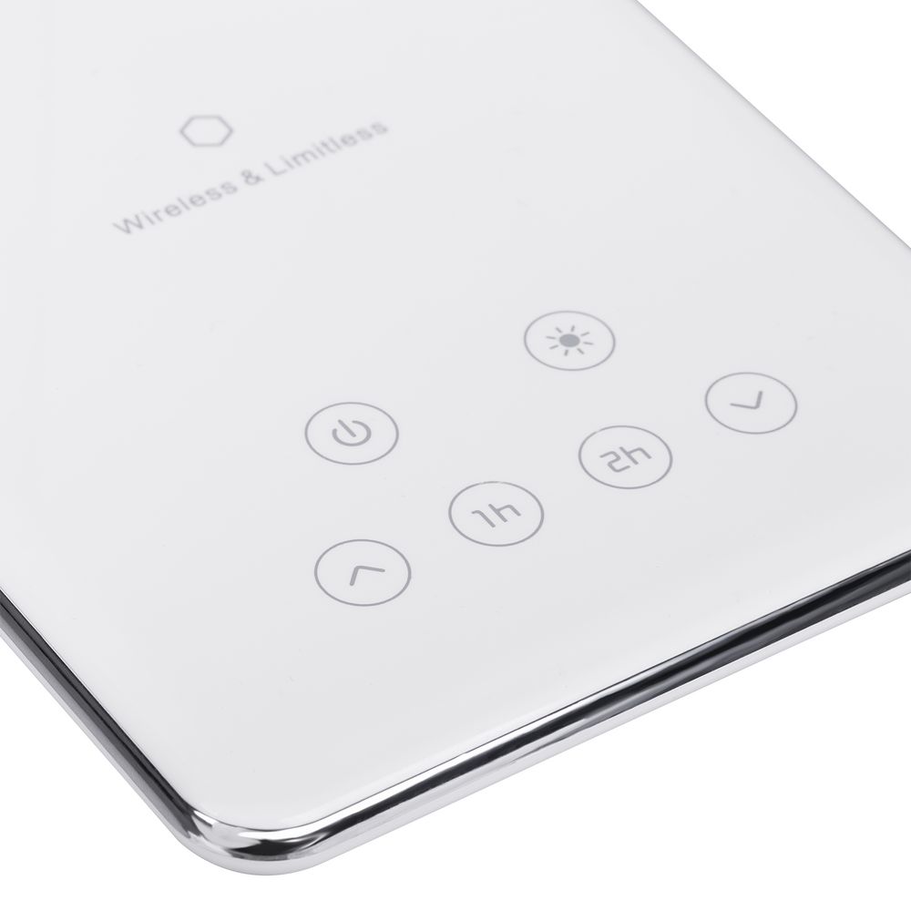 Настольная лампа с беспроводной зарядкой Power Spot, белая — изображение 7