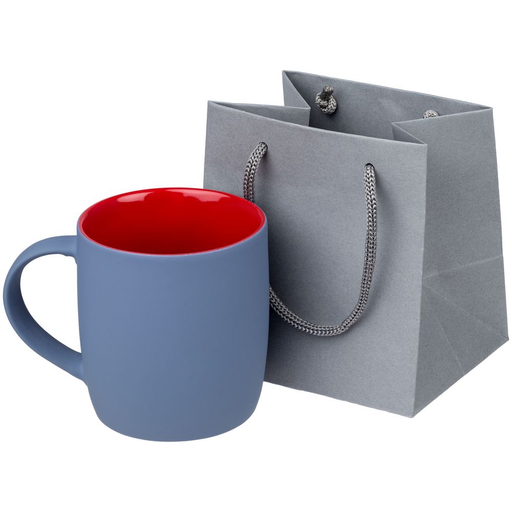 Пакет бумажный под кружку Cupfull, серый — изображение 4