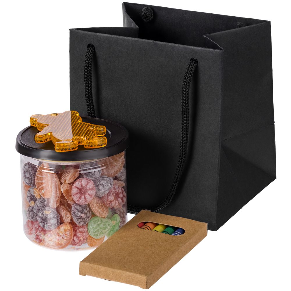 Пакет бумажный под кружку Cupfull, черный — изображение 4