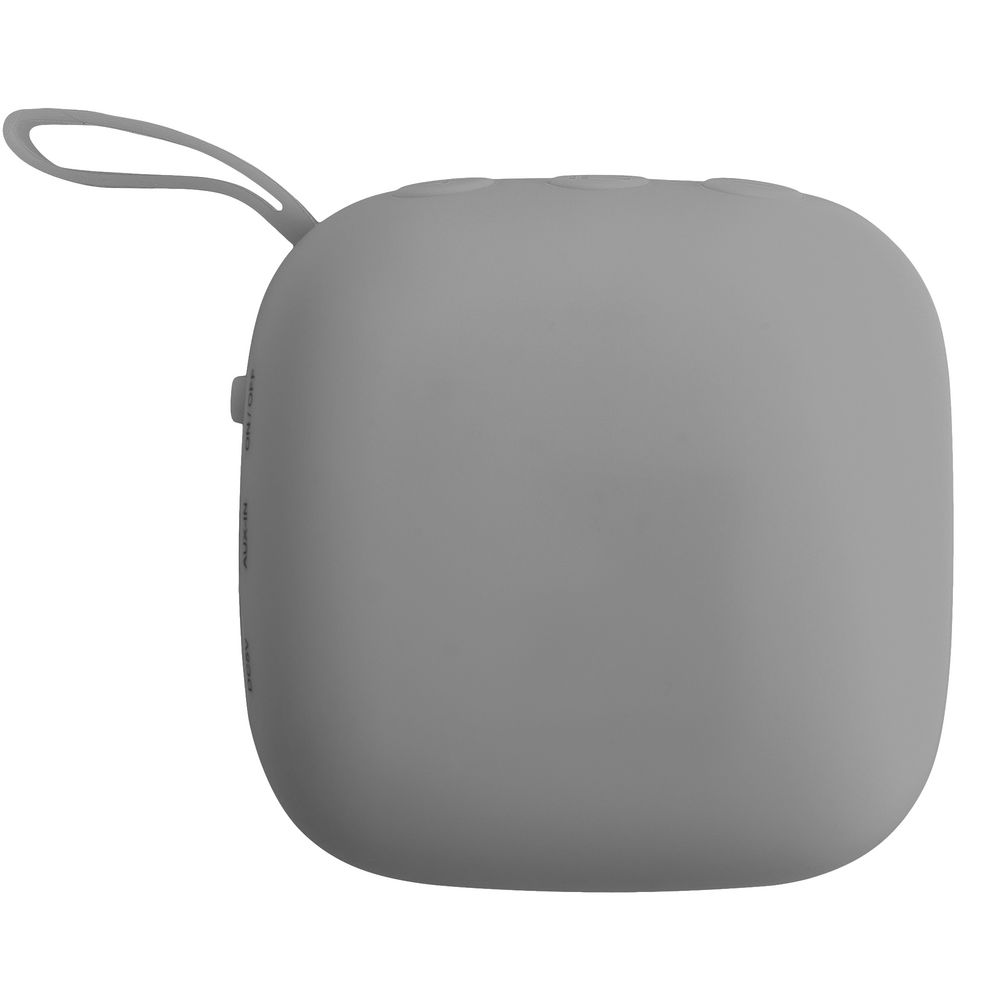 Беспроводная колонка Chubby, серая с голубым — изображение 6