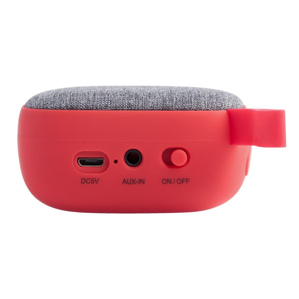 Беспроводная колонка Chubby, красная — изображение 6