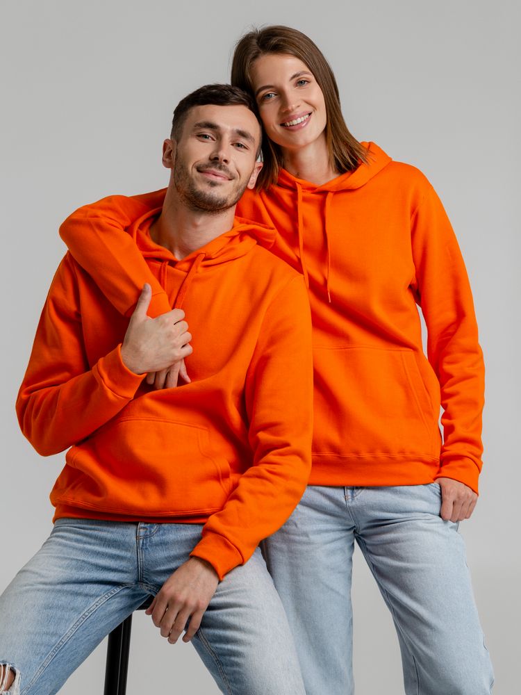 Толстовка с капюшоном Snake II оранжевая — изображение 10